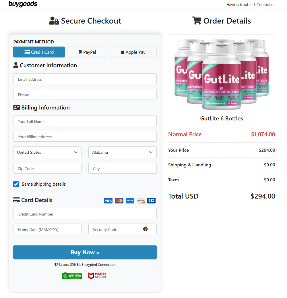GutLite buy